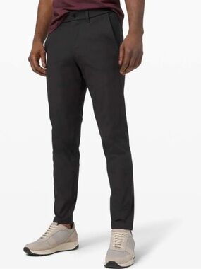 MENS Lululemon Commission Pant Slim *Warpstreme 31" Black